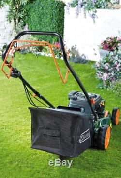 118cc Q GARDEN Petrol Lawnmower self Propelled 18 cut 55 ltr COLLECT ONLY CW1