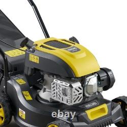 149cc 4-Stroke Petrol Push Lawn Mower with 41cm Cutting Width and 45L Grass Bag