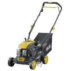 149cc 4-Stroke Petrol Push Lawn Mower with 41cm Cutting Width and 45L Grass Bag