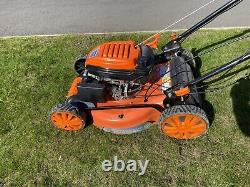 196cc Self Propelled Electric Start Petrol Lawnmower 51cm 20 Cut Lawn Mower