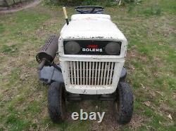 1970's Howard Bolens tractor mower. All original paint/stickers. New battery, runs