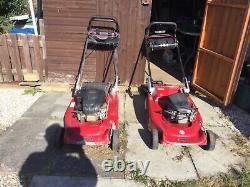 2 Mountfield M5 Self Propelled Petrol Lawnmowers Spares Or Repairs