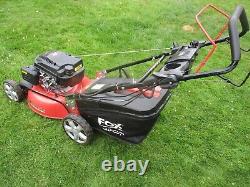 20 Fox Quad-cut 510e Rotary Self Propelled Mower 5.5hp Wolf Grass Box Mulching