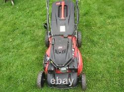 20 Fox Quad-cut 510e Rotary Self Propelled Mower 5.5hp Wolf Grass Box Mulching