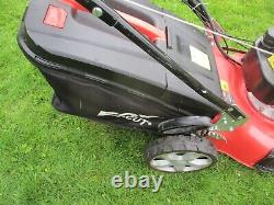 20 Fox Quad-cut 510e Rotary Self Propelled Mower 5.5hp Wolf Grass Box Mulching