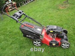 20 Fox Quad-cut 510e Rotary Self Propelled Mower 5.5hp Wolf -grass Box Mulching