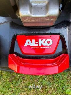 Alko 520 sp-h self propelled petrol lawn mower honda engine