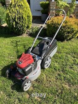 Alko Silver 46cm BR-A Petrol Self Propelled Lawn Mower With 140pro QSS Motor