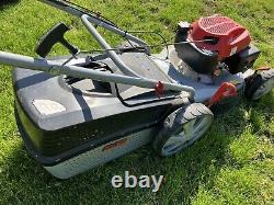 Alko Silver 46cm BR-A Petrol Self Propelled Lawn Mower With 140pro QSS Motor