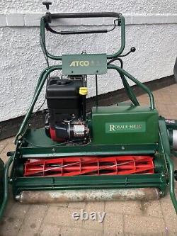 Allett Atco Royale 30 i/c Petrol Cylinder lawnmower inc Auto-steer seat 30 2002