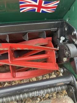 Allett Kensington 17K Petrol Self-Propelled Cylinder Lawnmower Fully Working