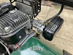 Allett Kensington Atco Balmoral 20se petrol self propelled cylinder lawnmower