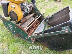 Allett Petrol Heavy Duty Lawn Mower 4 Speed Reverse Electric Start Robin EY40