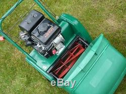 Allett Qualcast Classic 14l Self Propelled Mower And Qx Scarifier Cassette 35s