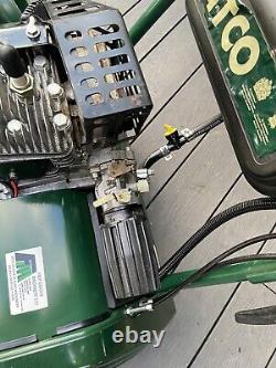 Allett Webb Atco Balmoral 14se Petrol Cylinder Self propelled Lawnmower Serviced