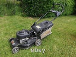 Alpina large 20' cut self propelled petrol mower alloy deck cost £500