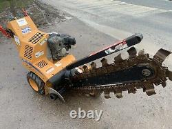 Astec Rt130 Self Propelled Petrol Trencher Trenching Machine -only 61hrs Use