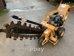 Astec Rt130 Self Propelled Petrol Trencher Trenching Machine -only 61hrs Use