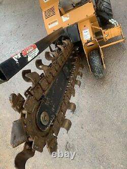 Astec Rt130 Self Propelled Petrol Trencher Trenching Machine -only 61hrs Use