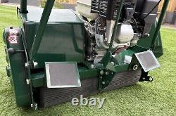 Atco Allett Buckingham 24H 24 Petrol Cylinder Lawnmower Mower & Trailer seat