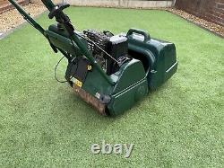 Atco Balmoral 14s Self Propelled Cylinder Mower. Serviced Scarifier Included