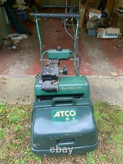 Atco Balmoral 17SE Cylinder Mower and Scarifier electric start hardly used