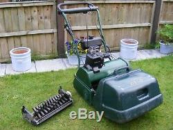 Atco Balmoral 17s Petrol Self Propelled Cylinder Rear Roller Mower Scarifier