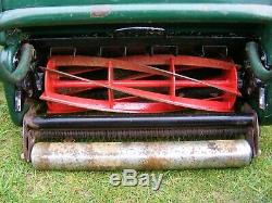 Atco Balmoral 17s Petrol Self Propelled Cylinder Rear Roller Mower Scarifier