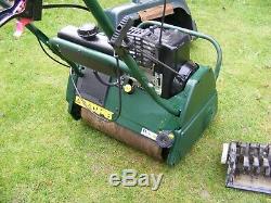 Atco Balmoral 17s Petrol Self Propelled Cylinder Rear Roller Mower Scarifier