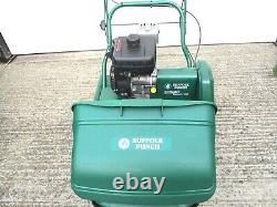 Atco Qualcast 17sk 43 CM Roller Cylinder Petrol Lawnmower Serviced Colchester
