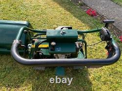 Atco Royale 24E I/C Petrol Cylinder mower with auto-steer trailing seat 6.5hp