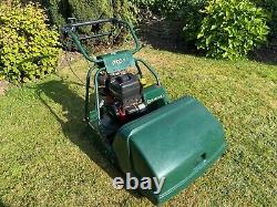 Atco Royale 24E I/C Petrol Cylinder mower with auto-steer trailing seat 6.5hp