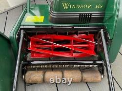 Atco Windsor 14S 14 Self Propelled Electric Cylinder Lawnmower Suffolk Allett