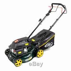 BMC 17 PETROL Lawn Mower SELF PROPELLED with 4 Stroke 139cc Wolf Engine