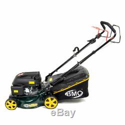 BMC 17 PETROL Lawn Mower SELF PROPELLED with 4 Stroke 139cc Wolf Engine