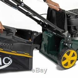 BMC 17 PETROL Lawn Mower SELF PROPELLED with 4 Stroke 139cc Wolf Engine