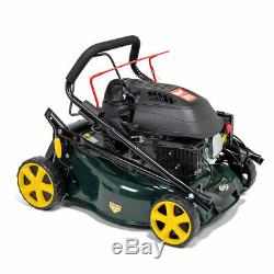 BMC 17 PETROL Lawn Mower SELF PROPELLED with 4 Stroke 139cc Wolf Engine