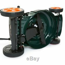 BMC 21 525mm ELECTRIC START Self Propelled WOLF 6.5HP Petrol Lawn Mower Mulch