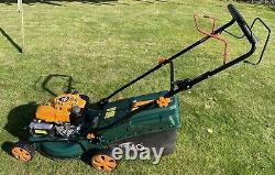 BMC Lawn Racer 460 Self propelled petrol lawn mower. 18 Cut