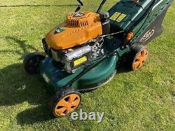 BMC Lawn Racer 460 Self propelled petrol lawn mower. 18 Cut