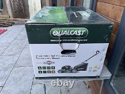 BRAND NEW QUALCAST Petrol Self Propelled Lawn Mower 41cm Cutting Blade -Superb