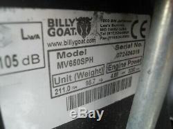 Billy Goat MV650SPH Honda 6.5HP Petrol Self Propelled Leaf Vacuum Professional