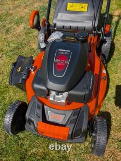 Boss Honda GCV200 self propelled petrol lawnmower brand new free delivery