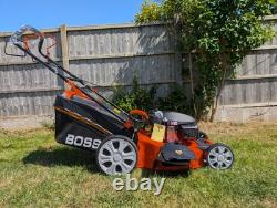 Boss Honda GCV200 self propelled petrol lawnmower brand new free delivery