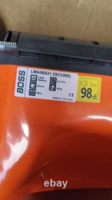 Boss Honda GCV200 self propelled petrol lawnmower unused