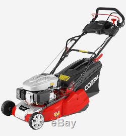 COBRA RM40SPCE 16 Electric Start Rear Roller Self Propelled Lawnmower Free Oil