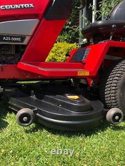 COUNTAX A25-50HE RIDE-ON Tractor Mower with 50 IBS Deck & Electric Tip Sweeper