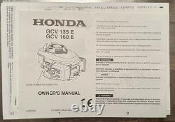 Castelgarden Honda Powered 5.5 HP Self Propelled Petrol Lawnmower 2004