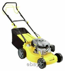 Challenge 40cm 45L Steel Blade Self Propelled 4 Stroke Petrol Mower 129cc XSZ40E