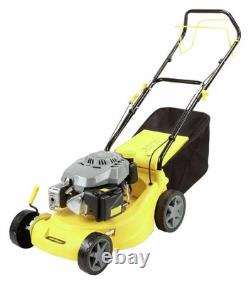Challenge XSZ40E 40cm Self Propelled Hand Push Petrol Lawnmower 129cc